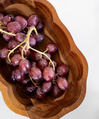 Akazienholz Bloom Schale 23cm