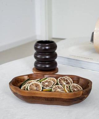 Akazienholz Bloom Schale 23cm