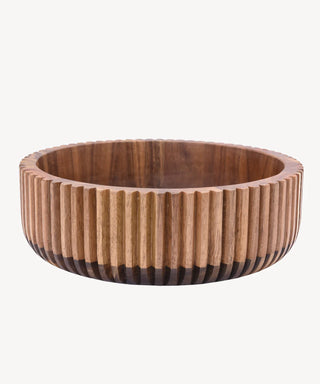 Akazie Stripe Bowl – Ø26 cm