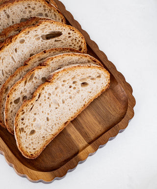 Akazienholz Wave Platte 39cm