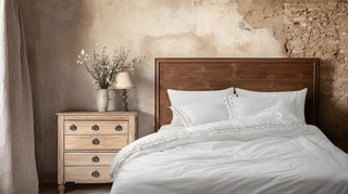 Apricity Ecru Bettwäsche Set 4 tlg. 200x220cm