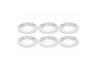 Aurora Tee-Untersetzer Glas 6er-Set