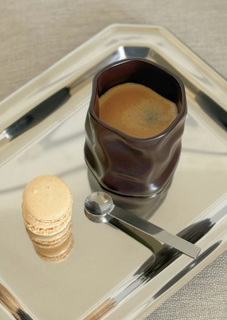 2er Diamond Matt Mocha Keramik Becher - 290ml