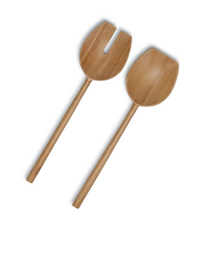 Essenza Salatbesteck 2 teilig aus Holz