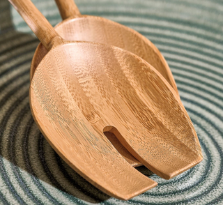 Essenza Salatbesteck 2 teilig aus Holz