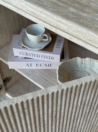 Cermico Beige 6er Kaffeetassen Set