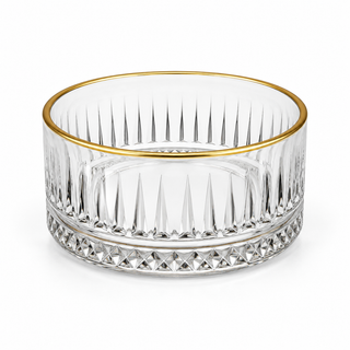 Pasabahce Elysia Glasschälchen Gold umrandet 235 ml