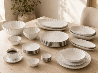 Bloomy Premium-Komplett-Set – 72-teilig für 6 Personen