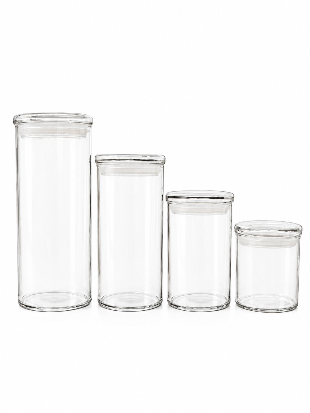 Glas Vorratsdosen-Set mit Glasdeckel