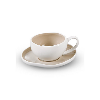 Barles Beige Espressotassen Set für 6 Personen