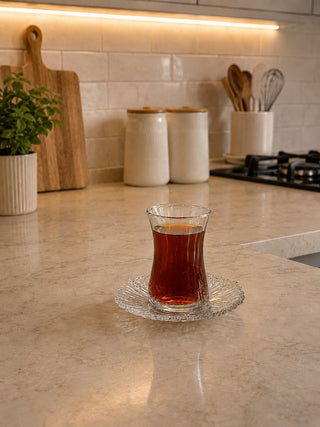 Pasabahce Heybeli Teegläser für 6 Personen – 170 ml