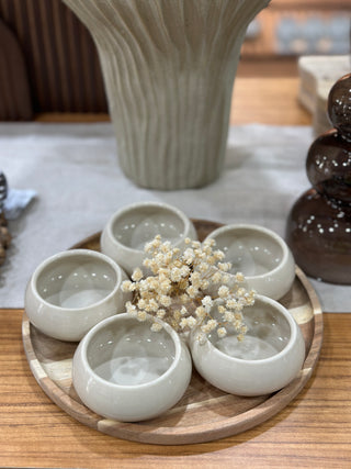 Servierbrett 24cm Akazien Santo rund