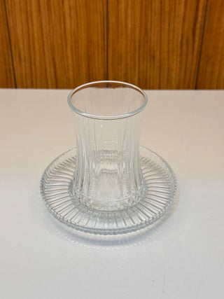 Elysia / Riva Teegläser Set – 6 Gläser mit Unterteller