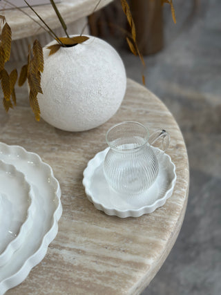 Lotus Weiss Frühstückset 31 teilig