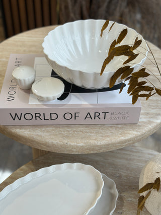 Lotus Weiss Geschirrset 29 teilig