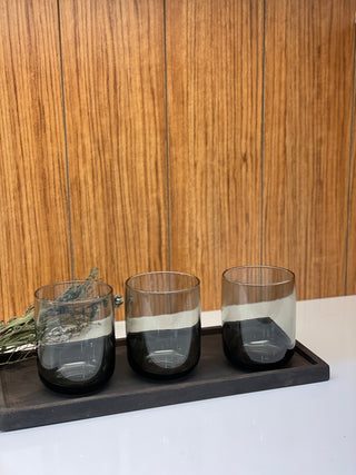 Pasabahce Iconic Smoked Trinkglas 3er Set 280 ml