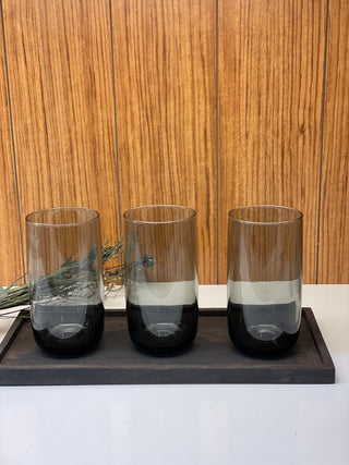 Pasabahce Iconic Smoked Trinkglas Longdrink 3 er Set 365 ml