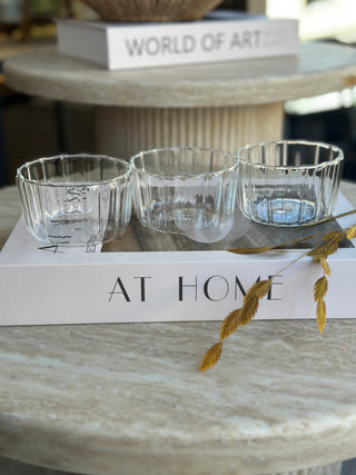 Luana Dipo Glasschalen 3er Set
