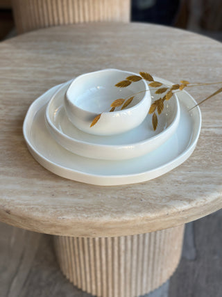 Diva Weiß Geschirrset – 24-teilig