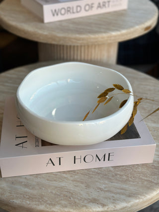 Diva Weiss Servier & Salatschüssel