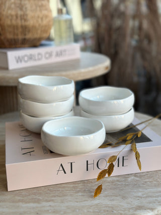 Diva Weiss 6er Schälchen Set