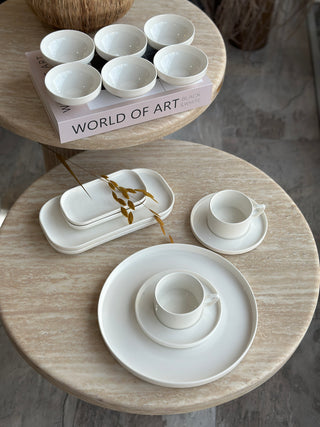 Aria Weiss 28-teiliges Frühstücksset