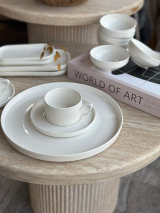 Aria Weiss 28-teiliges Frühstücksset