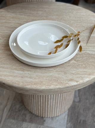 Aria Geschirrset weiß – 25-teilig für 6 Personen