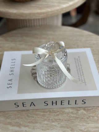 Elisa Glasschale mit Deckel 8,7cm- Zuckerdose