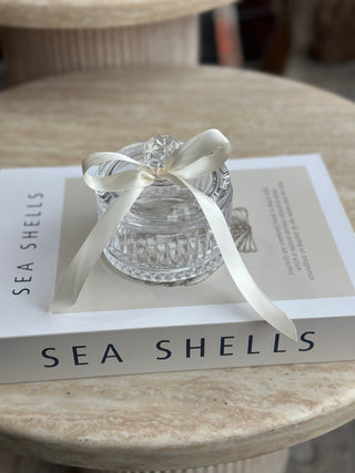 Elisa Glasschale mit Deckel 10,5cm - Zuckerdose