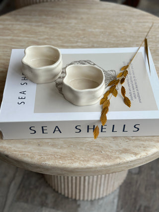 Nordic Beige 6er Dip- Schälchen Set-glänzend