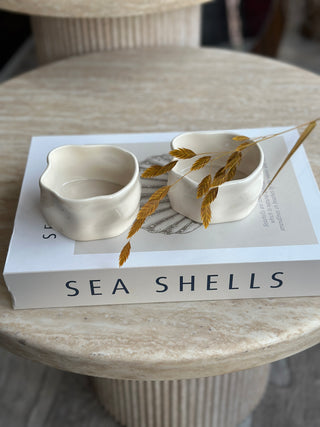 Nordic Beige 6er Schälchen Set-glänzend