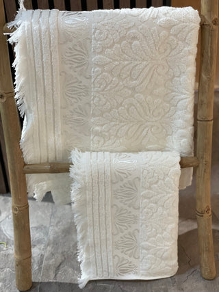 Nurpark Duschtuch 100% Baumwolle creme 90x150 cm