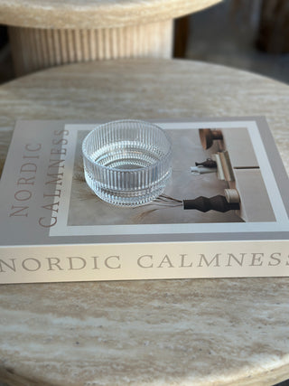 Relief 6er Glas Schälchen 200ml