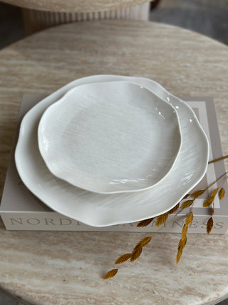 Cermico Weiß 27 tlg. Geschirrset für 6 Personen