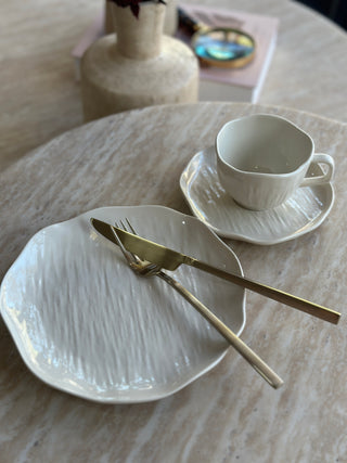 Cermico Beige Dessertteller 20,5cm