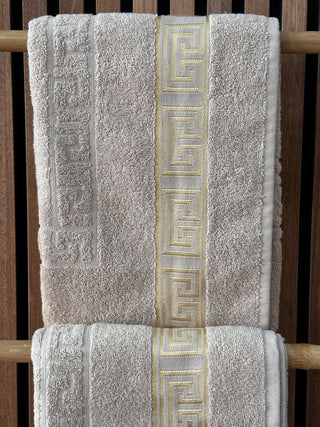 Nurpark Handtuch Taupe 50x70 cm