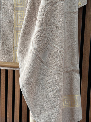 Nurpark Handtuch Taupe 50x70 cm