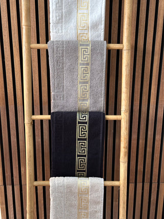 Nurpark Handtuch Taupe 50x70 cm