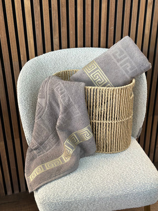 Nurpark Handtuch Grau 50x70 cm