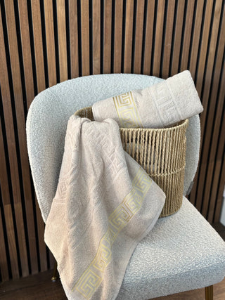 Nurpark Duschtuch Taupe 90x150 cm