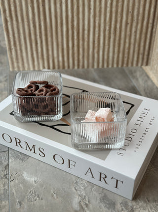 Lines Kare Schale 6er Set