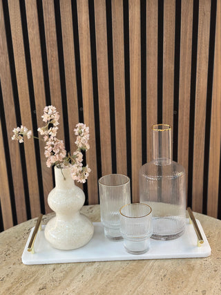 Relief Gold Gläser 6er Set 190ml short