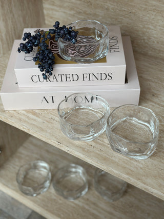 Wave 6er Glas Schälchen