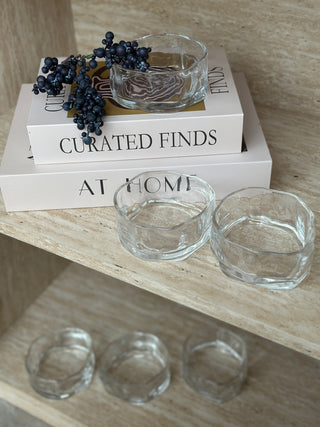 Wave 6er Glas Schälchen