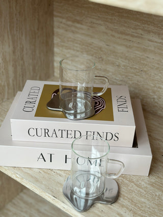 Fine 6er Teegläser mit Henkel –260 ml