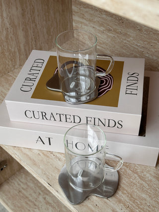 Fine 6er Teegläser mit Henkel –260 ml