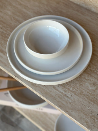 Lily Geschirrset  25 teilig - weiß