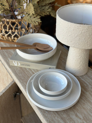 Lily Geschirrset  25 teilig - weiß