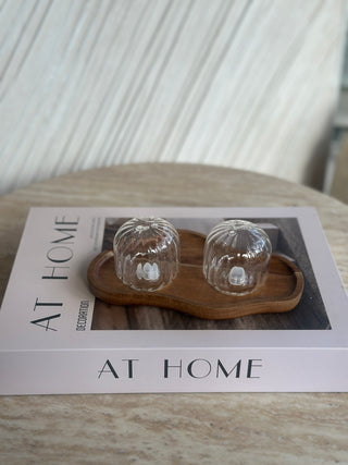Cutie Glas Salz- Pfefferstreuer Set 2er
